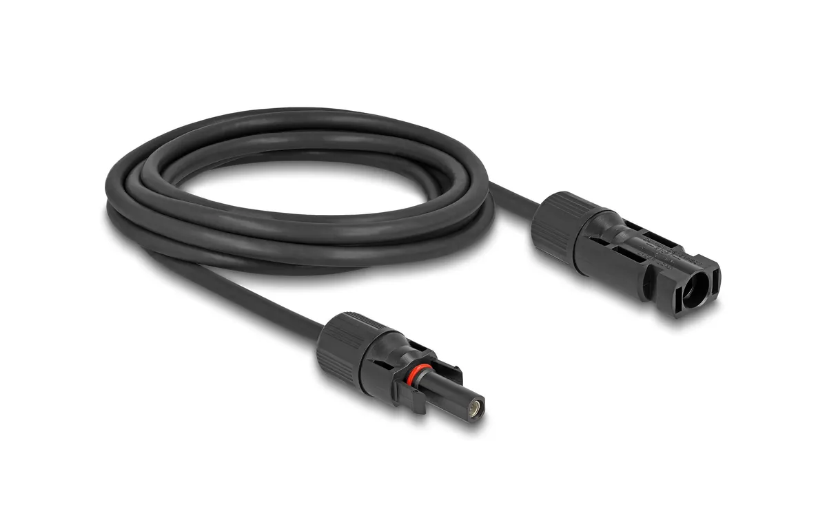 Delock Anschlusskabel DL4 Stecker zu Buchse 6 mm², 3 m Delock Anschlusskabel DL4 Stecker zu Buchse 6 mm², 3 m