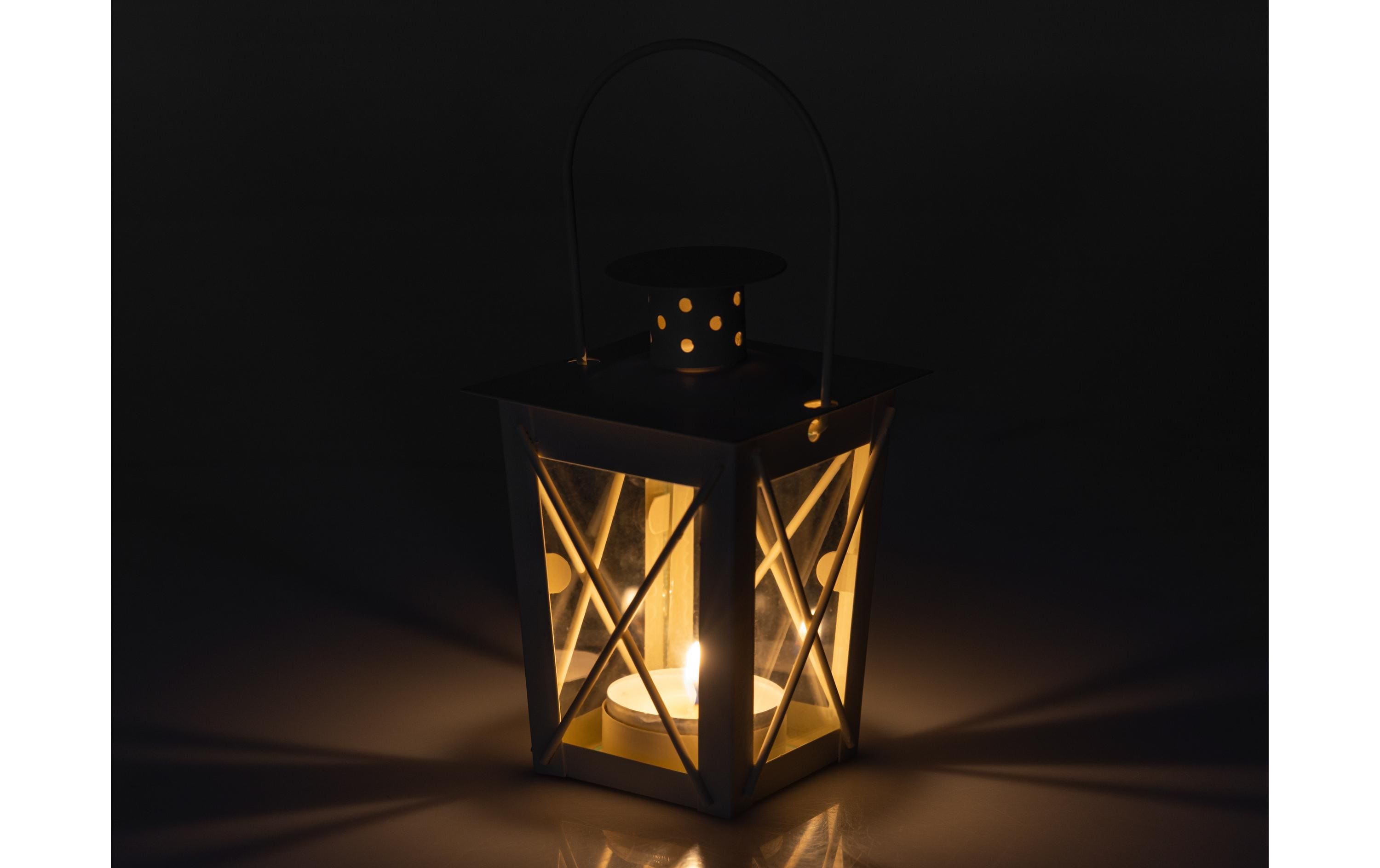 COCON Laterne Mini, 3er Set, Weiss