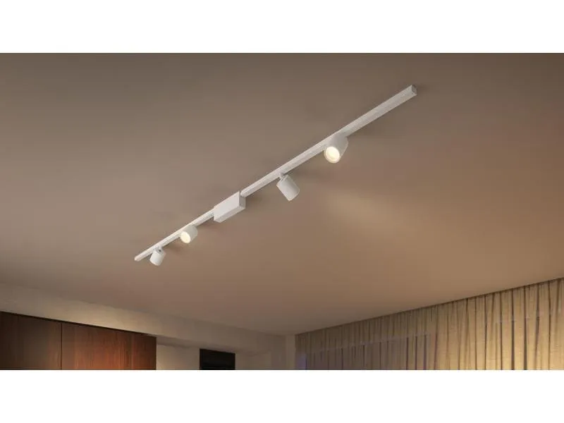 Philips Hue LED Schienenspot Perifo Erweiterungsspot Weiss