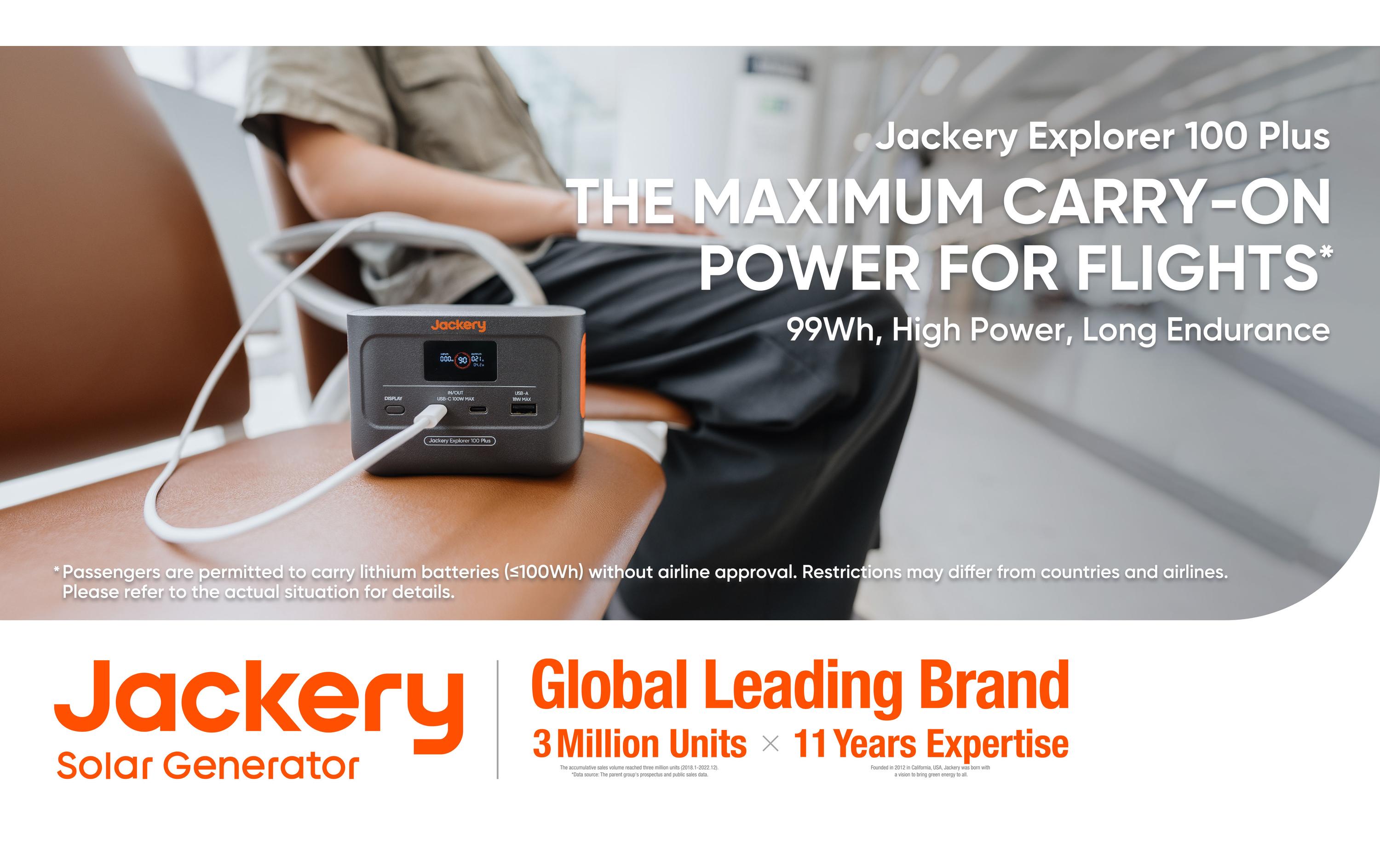 Jackery Power Station Explorer 100 Plus 99.2 Wh Jackery Power Station Explorer 100 Plus 99.2 Wh