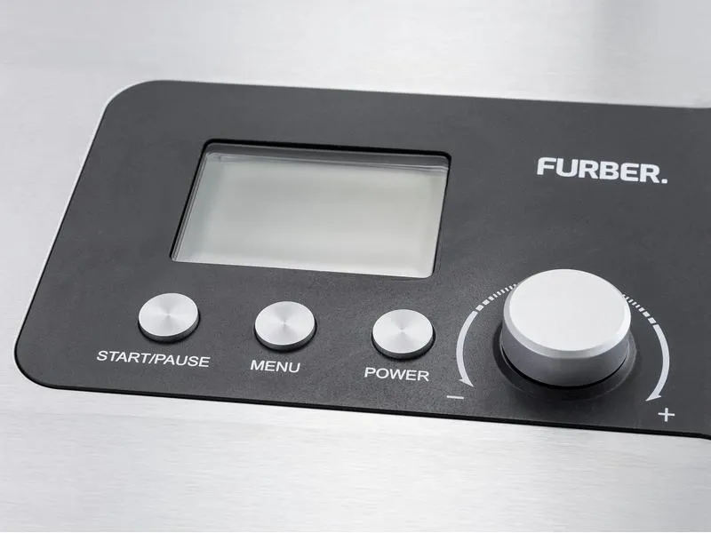 FURBER Glacemaschine Luigi Pro 1.5 l, Edelstahl FURBER Glacemaschine Luigi Pro 1.5 l, Edelstahl