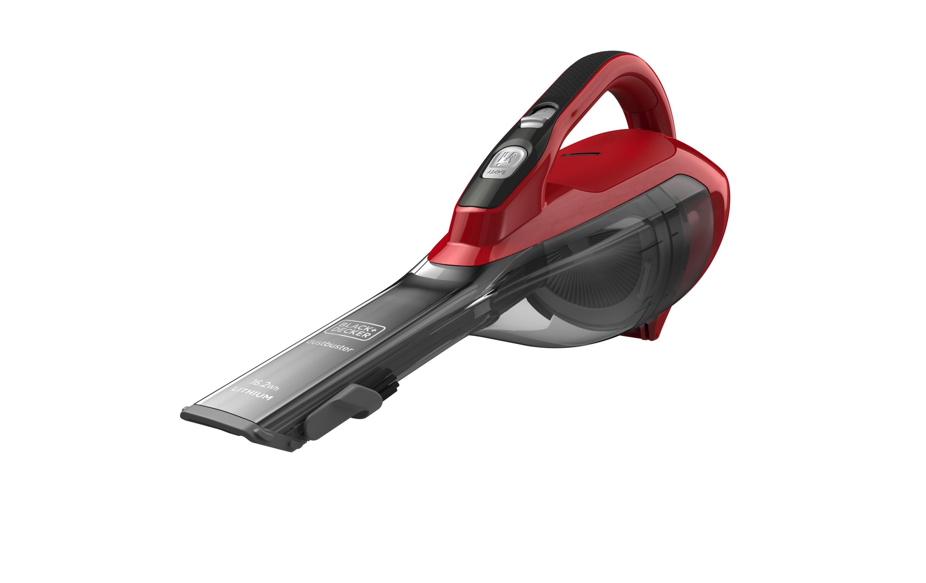 BLACK+DECKER Akku-Handsauger Dustbuster Lithium Rot
