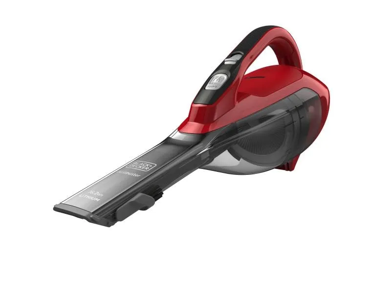 BLACK+DECKER Akku-Handsauger Dustbuster Lithium Rot BLACK+DECKER Akku-Handsauger Dustbuster Lithium Rot