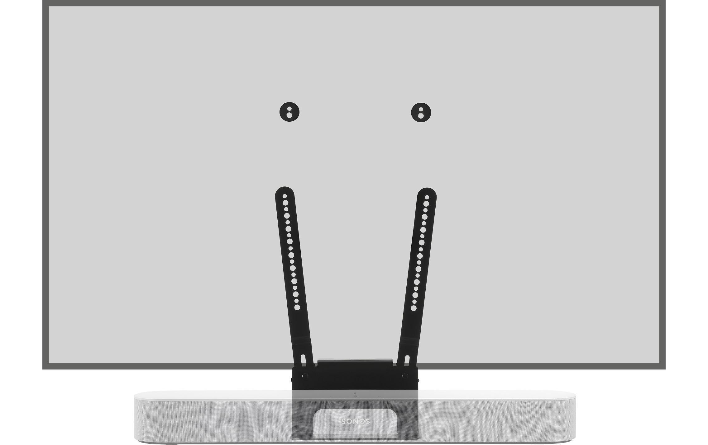 Flexson Wandhalterung Adapter Sonos Beam, schwarz Flexson Wandhalterung Adapter Sonos Beam, schwarz