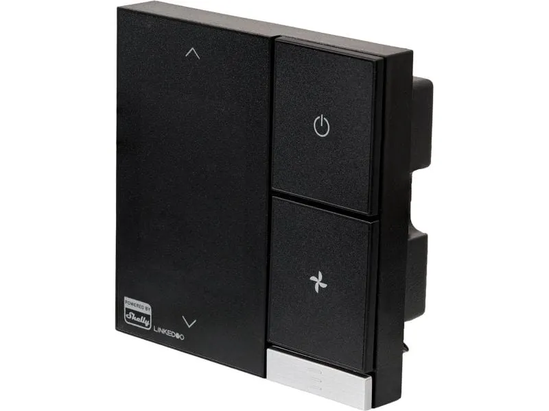 Shelly Smarter Thermostat Smart HVAC, LinkedGo Schwarz Shelly Smarter Thermostat Smart HVAC, LinkedGo Schwarz