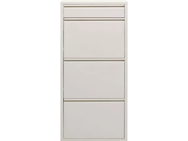 Kare Schuhschrank Caruso 3 plus 1 50 x 115 cm, Beige Kare Schuhschrank Caruso 3 plus 1 50 x 115 cm, Beige