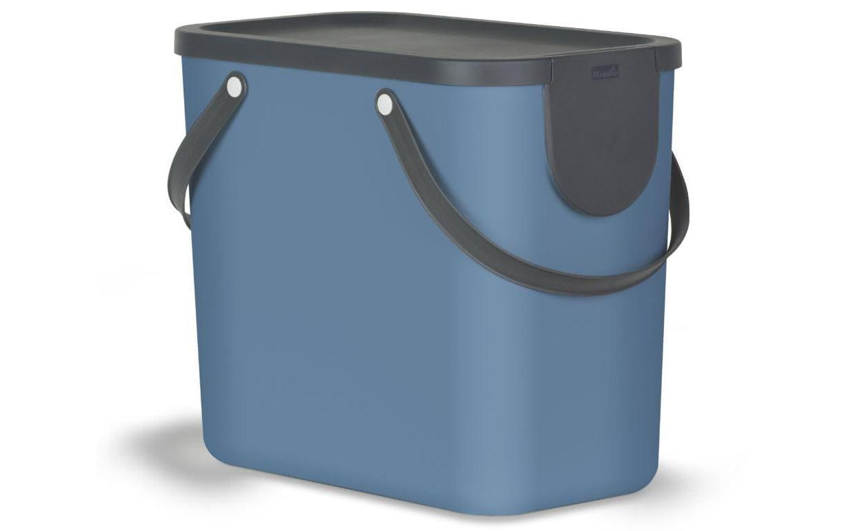 Rotho Recyclingbehälter Albula 25 l, Horizon Blau