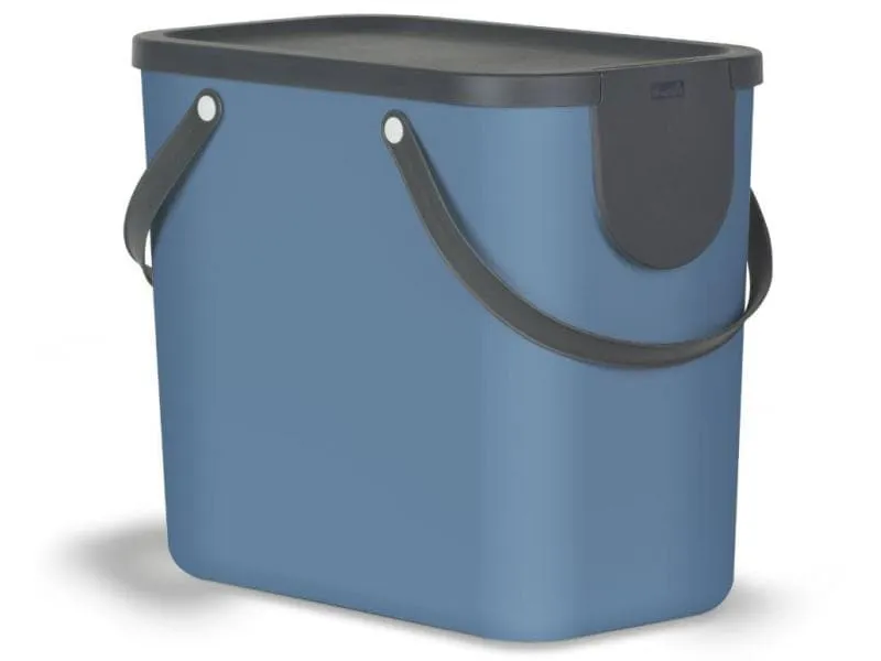 Rotho Recyclingbehälter Albula 25 l, Horizon Blau