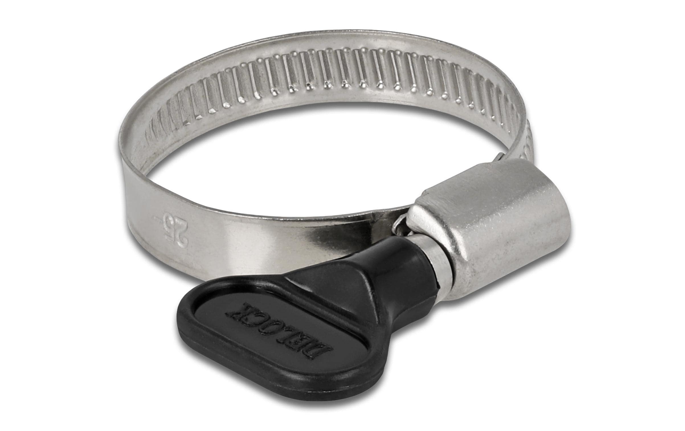 Delock Schlauchschellen-Set 25-40 mm, Schwarz 10 Stück Delock Schlauchschellen-Set 25-40 mm, Schwarz 10 Stück