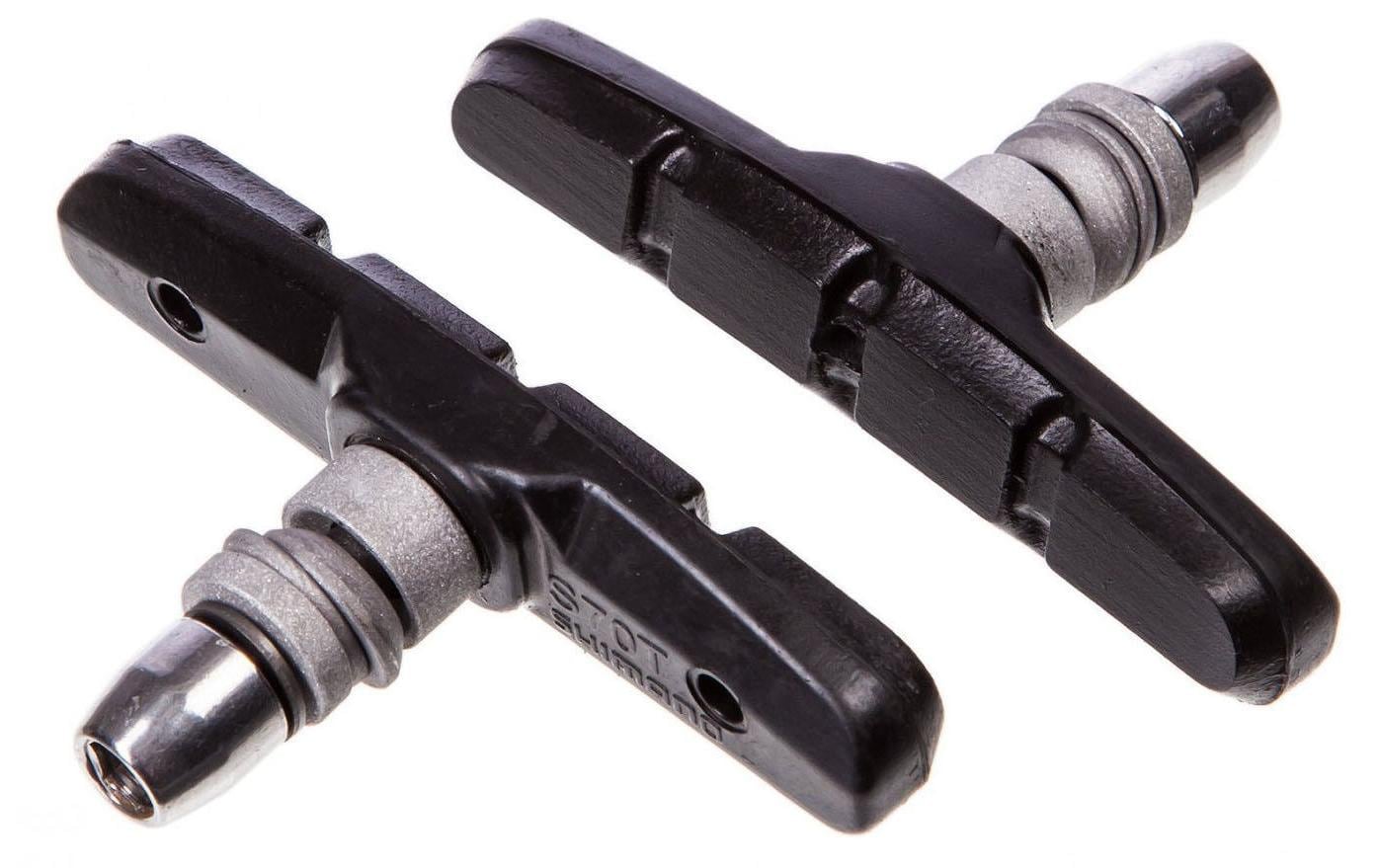 Shimano Bremsschuhe S70T mit Befestigungsmuttern Shimano Bremsschuhe S70T mit Befestigungsmuttern