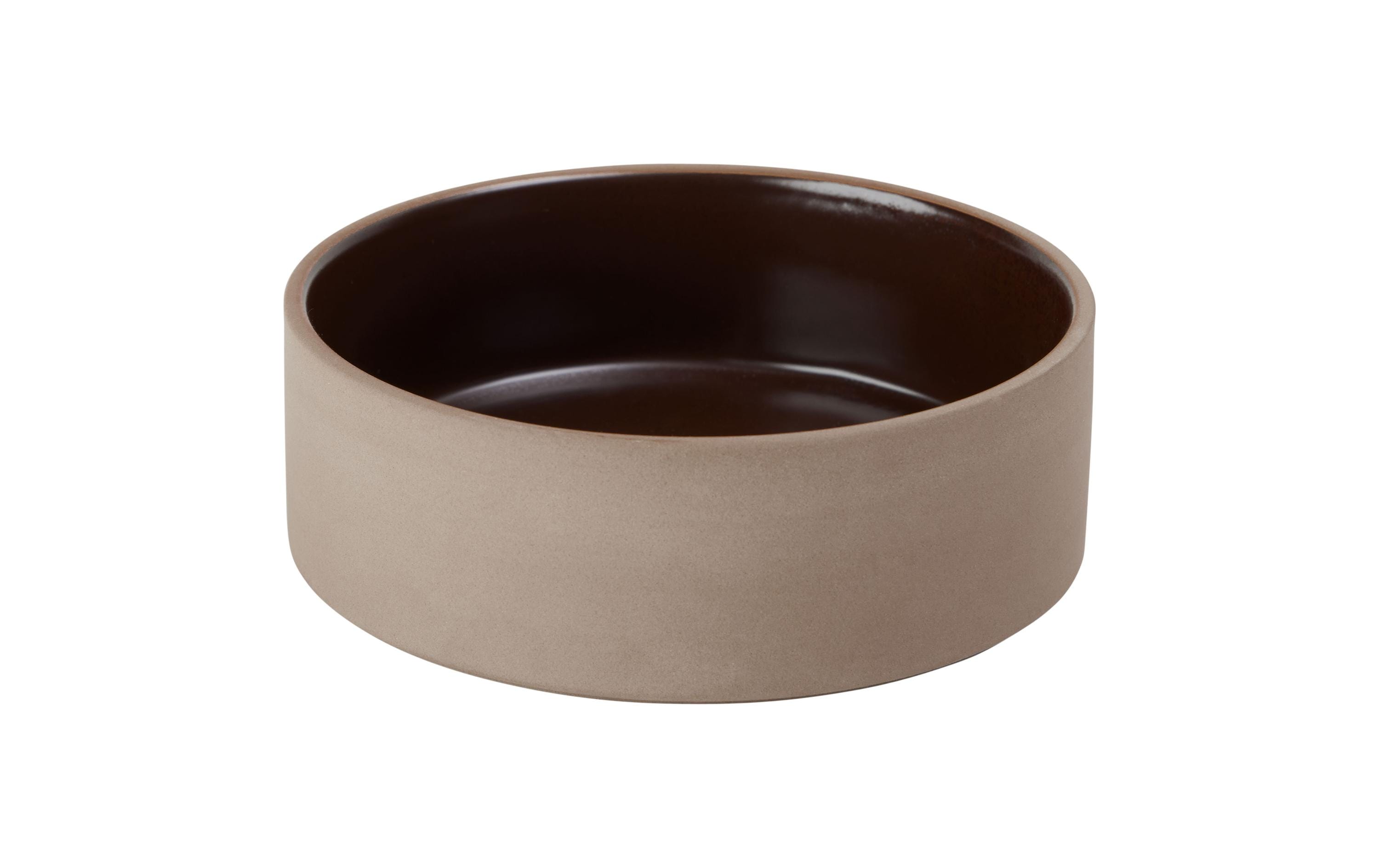 OYOY Keramiknapf Sia M, Ø 17 x H 6 cm, Choko OYOY Keramiknapf Sia M, Ø 17 x H 6 cm, Choko