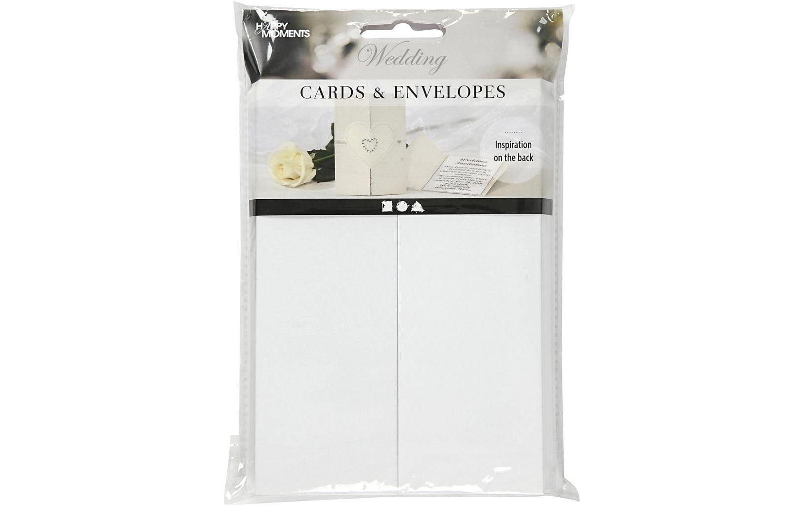 Creativ Company Blankokarte 10.5 x 15 cm Crème, 10er Set