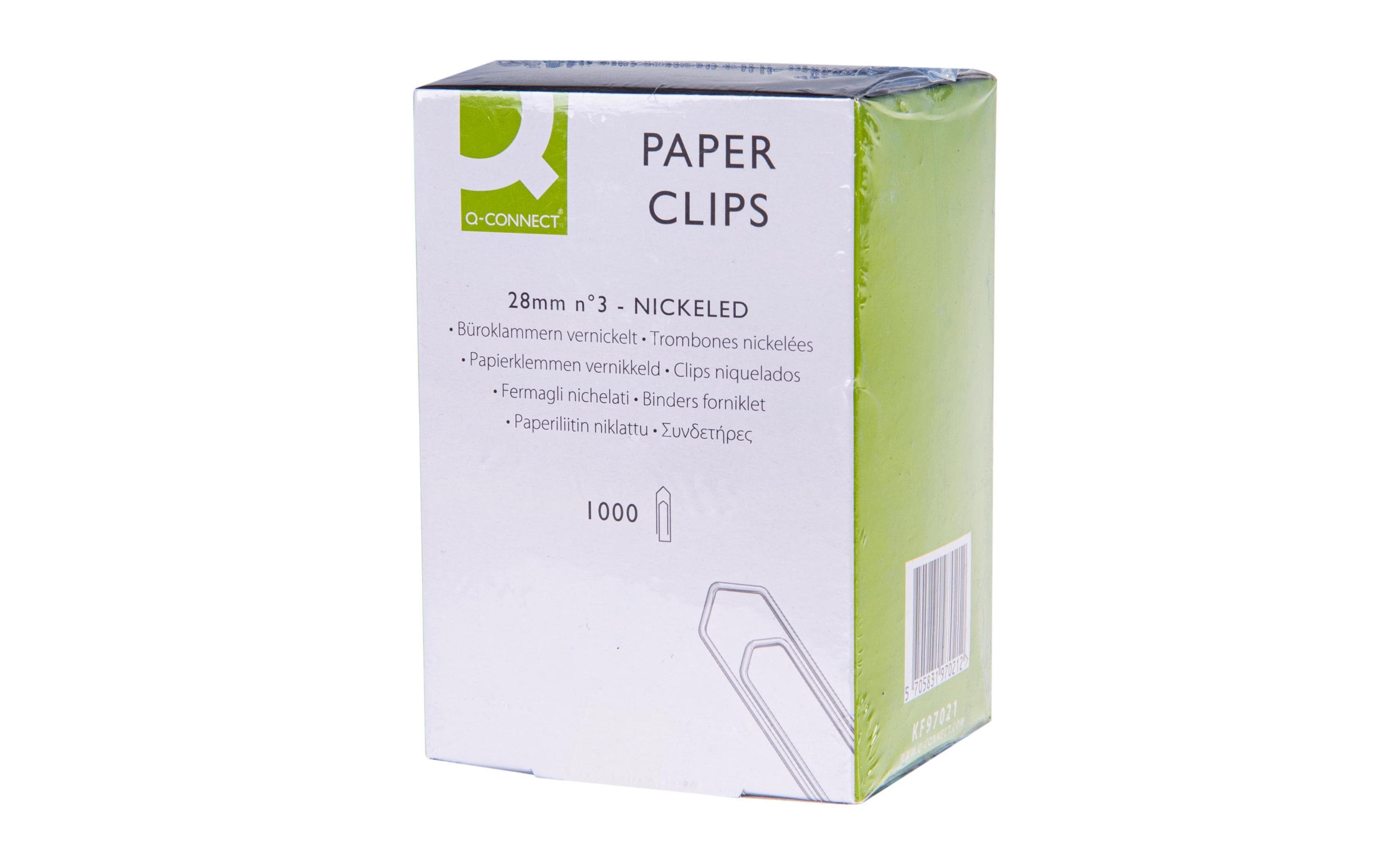 CONNECT Büroklammer 28 mm 1000 Stück CONNECT Büroklammer 28 mm 1000 Stück