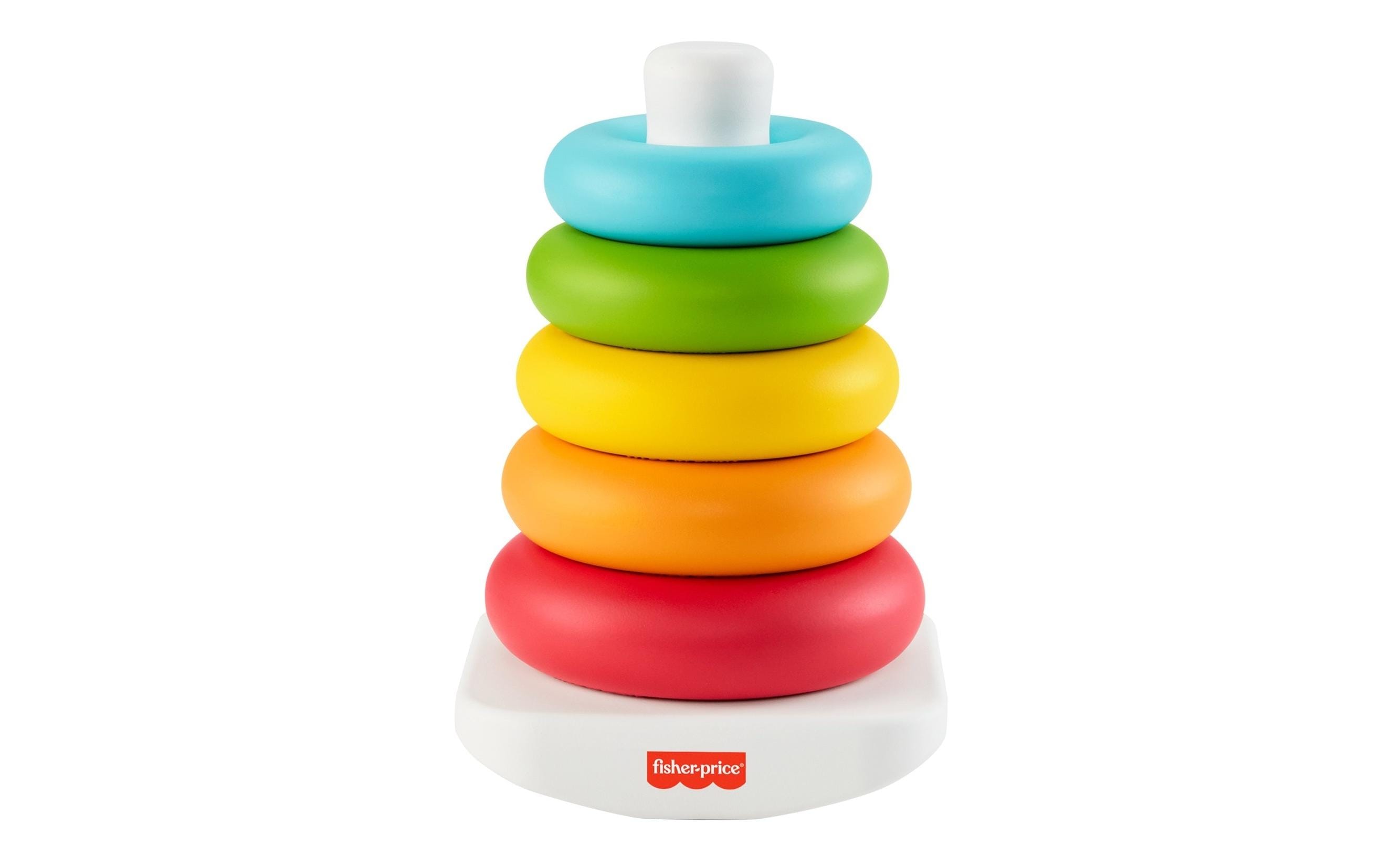 Fisher-Price Stapelspielzeug Eco Farbring Pyramide