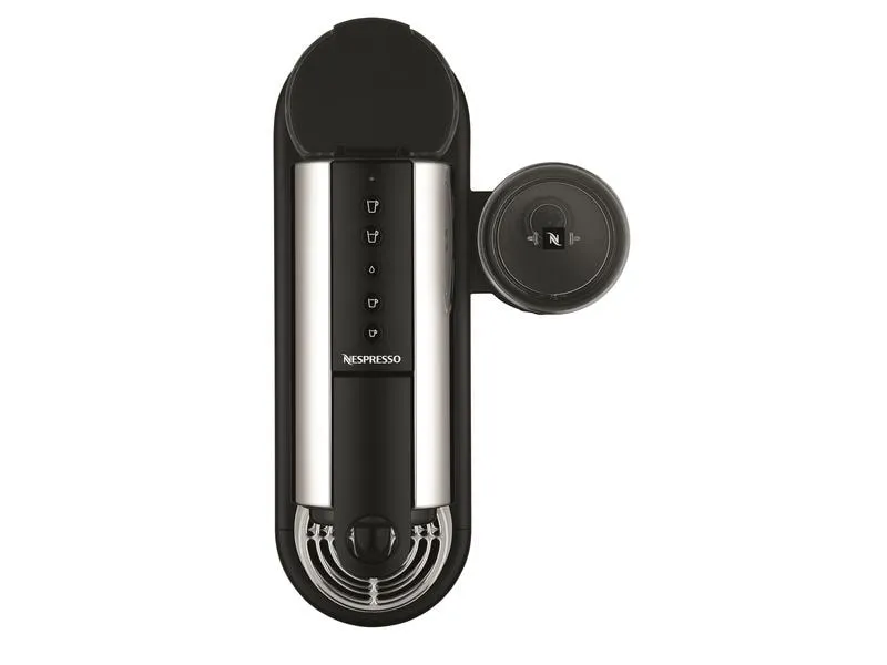De'Longhi Kaffeemaschine Nespresso CitiZ Platinum&Milk EN330.M Silber