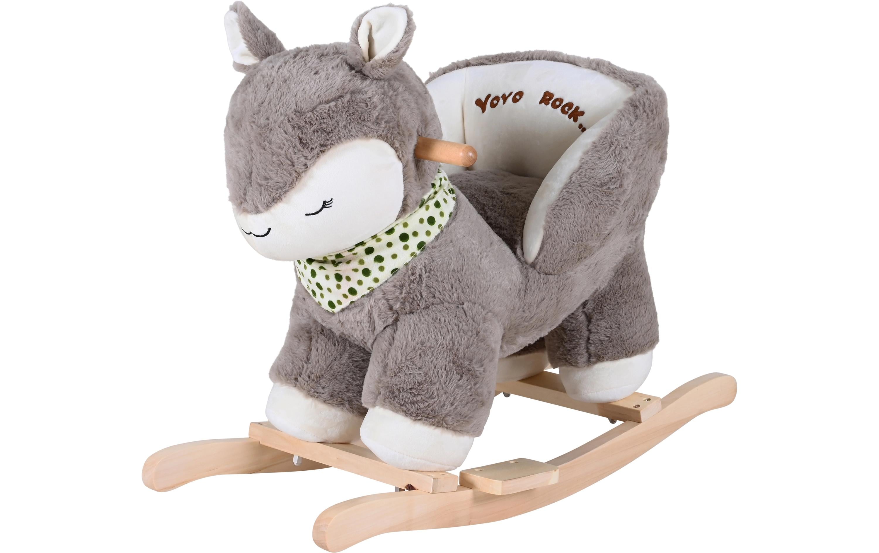 Knorrtoys Schaukeltier Reh Beige/Braun