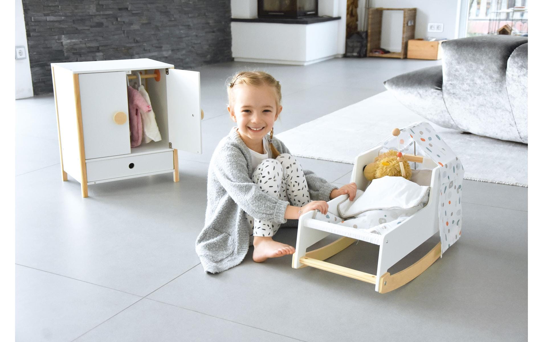 small foot Puppenschrank «Little Button»