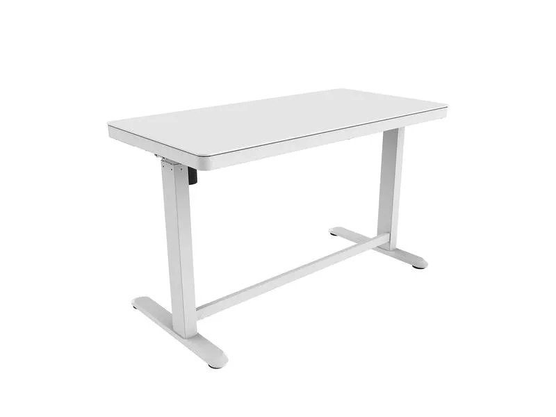 Contini ET118, 120 x 60 cm, mit Tischplatte Glas, Weiss Contini ET118, 120 x 60 cm, mit Tischplatte Glas, Weiss