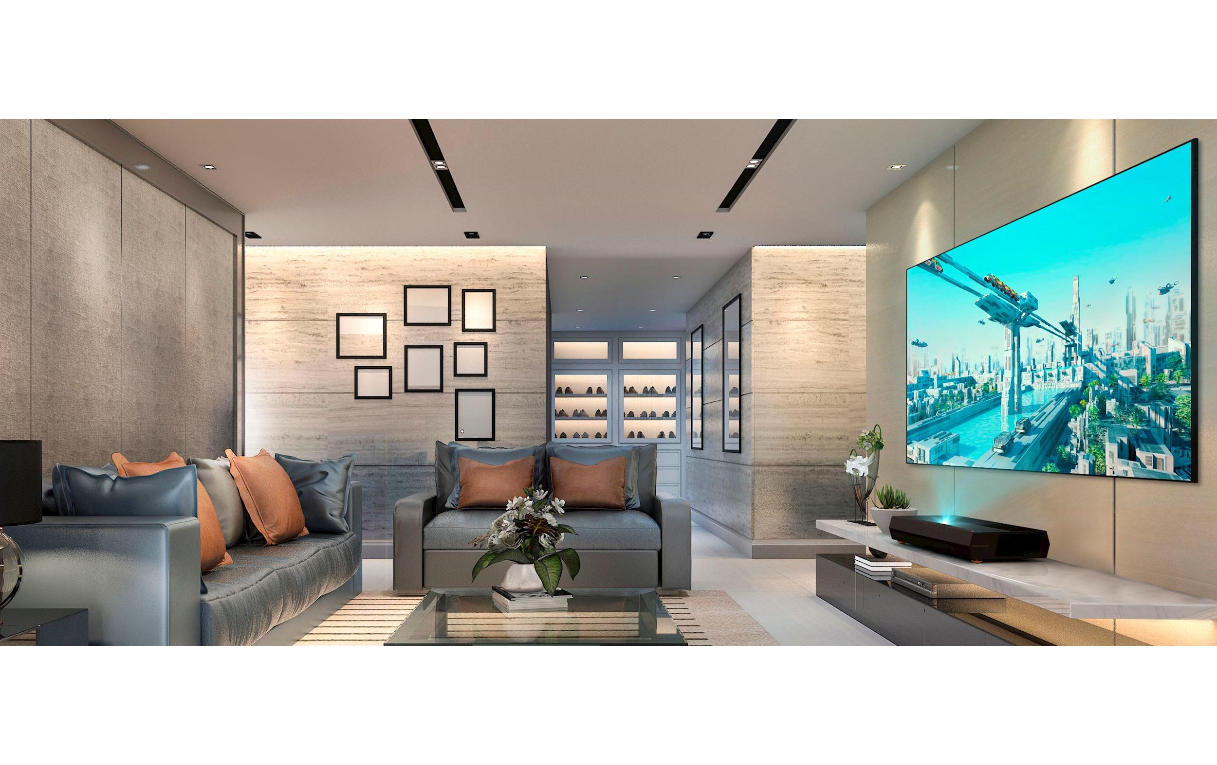 Optoma Rahmenleinwand ALR101 221.4x124.5 cm 16:9