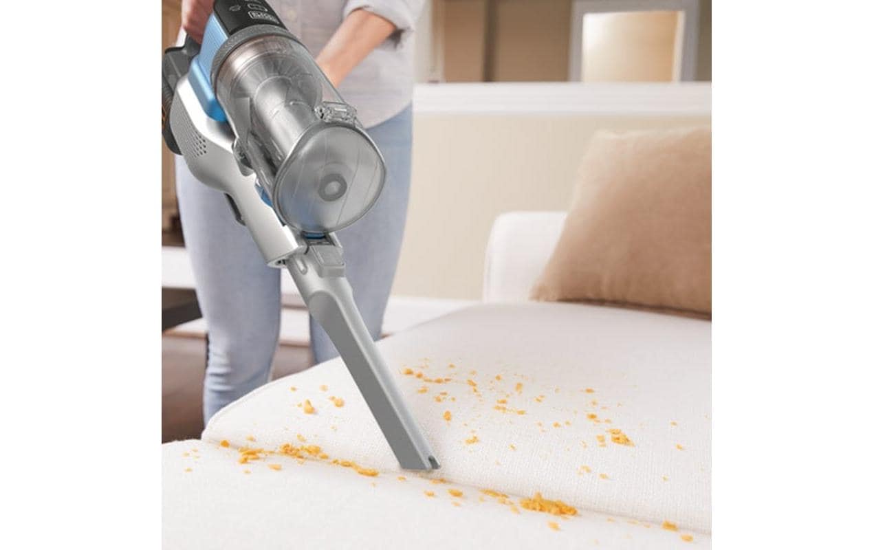 BLACK+DECKER Akku-Hand- und Stielsauger POWERSERIES Extreme Blau/Silber