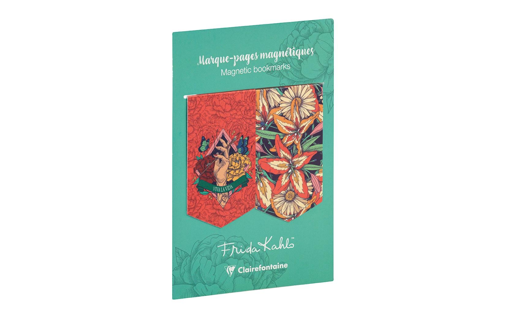 Clairefontaine Lesezeichen Frida Kahlo assortiert, 2 Stück