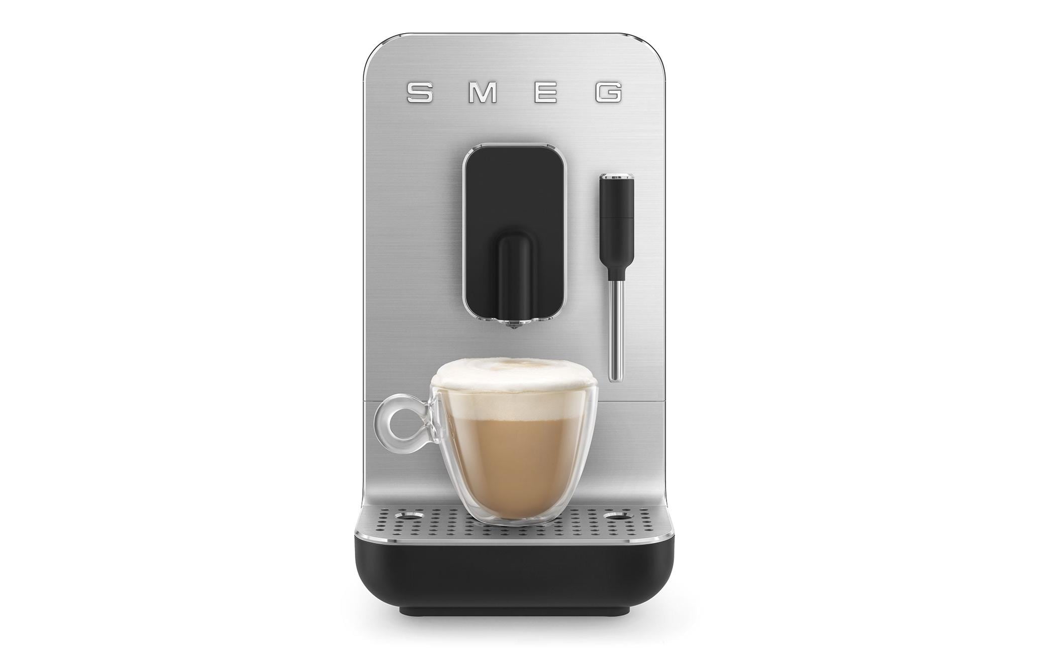 SMEG Kaffeevollautomat Collezione BCC12BLMEU Schwarz matt