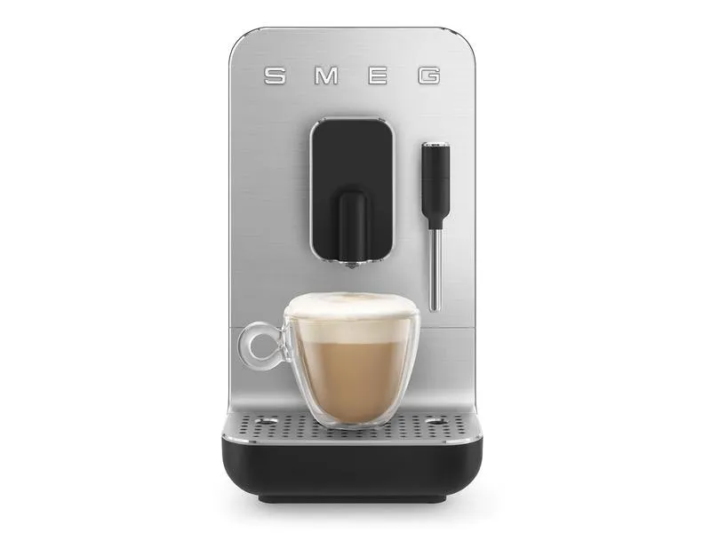 SMEG Kaffeevollautomat Collezione BCC12BLMEU Schwarz matt SMEG Kaffeevollautomat Collezione BCC12BLMEU Schwarz matt