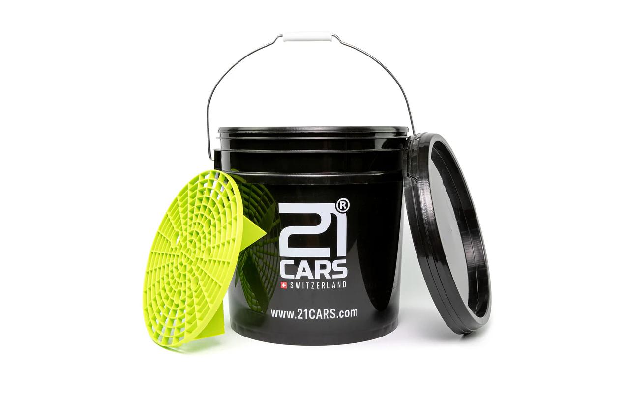 21CARS Wascheimer mit Deckel 16 l 21CARS Wascheimer mit Deckel 16 l