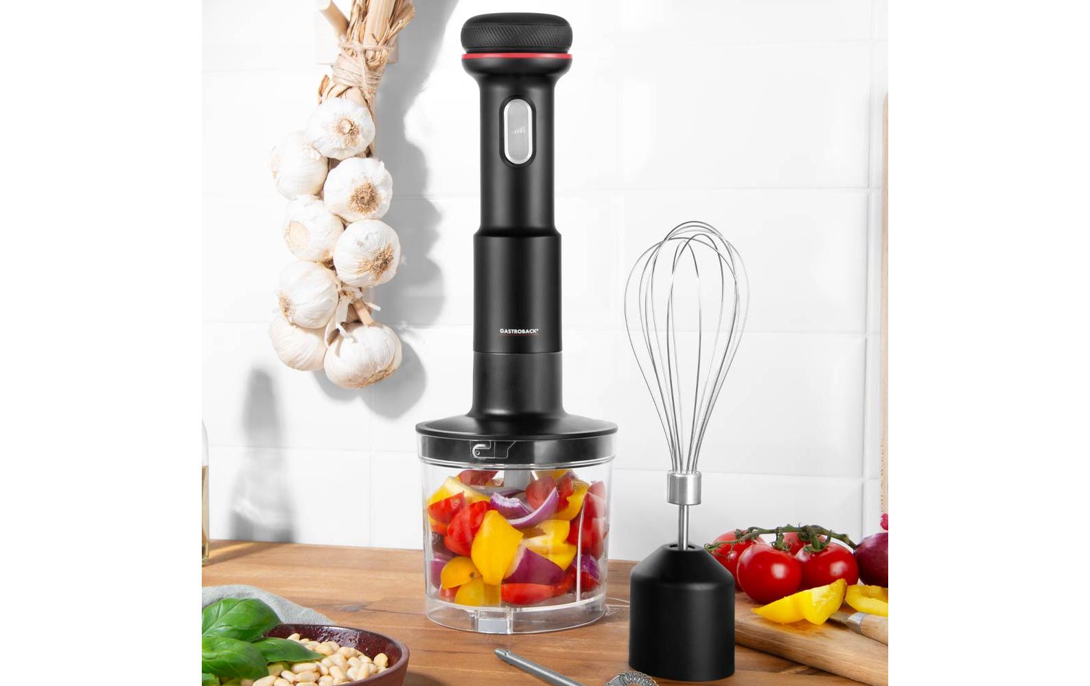 Gastroback Stabmixer Set 5in1 Schwarz