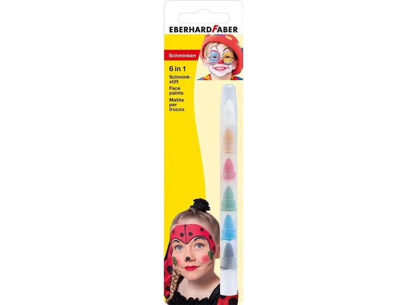 Eberhard Faber Schminkfarbe 6 Stück Eberhard Faber Schminkfarbe 6 Stück