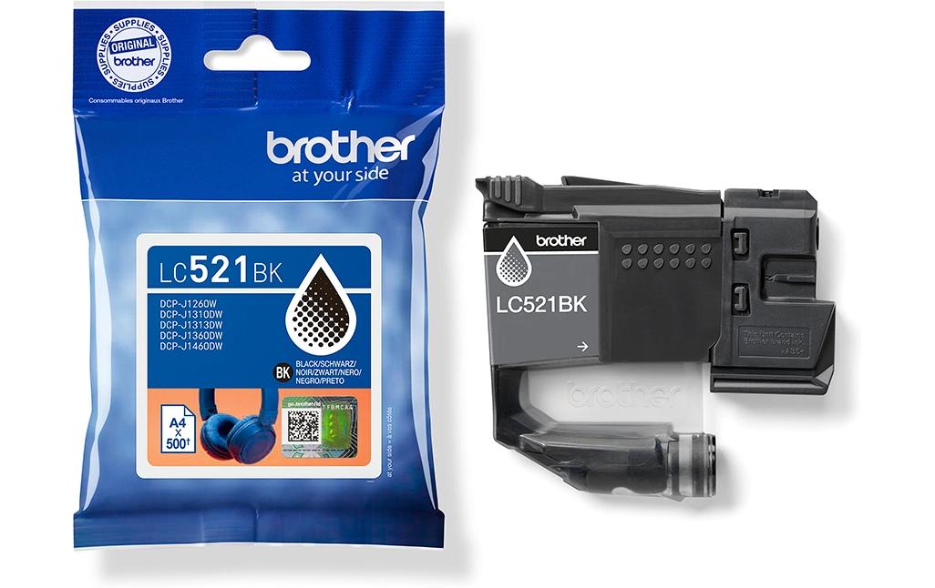 Brother LC-521BK Black
