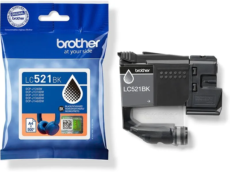 Brother LC-521BK Black