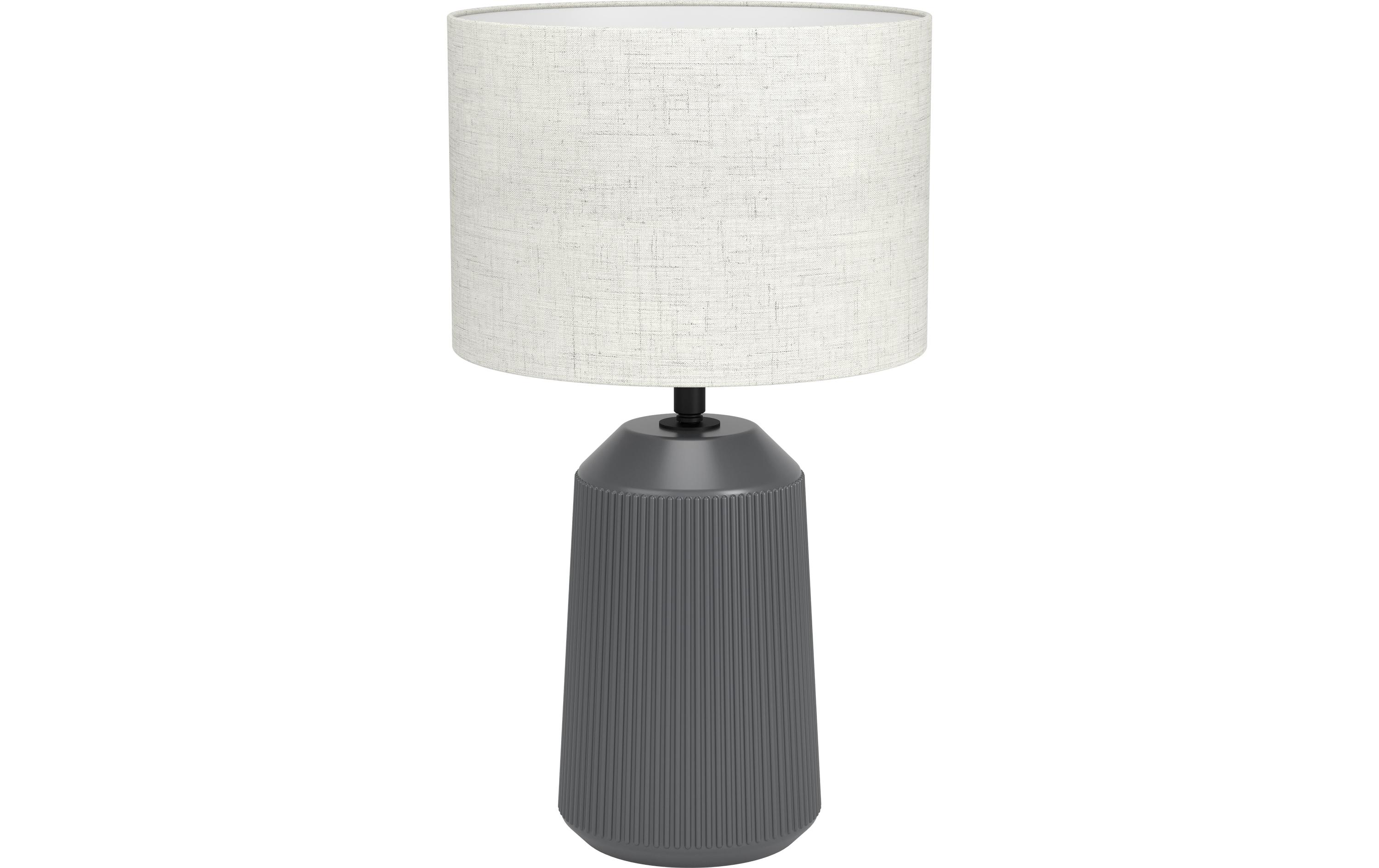 EGLO Leuchten Tischleuchte CAPALBIO grau exkl. E27 1x40W EGLO Leuchten Tischleuchte CAPALBIO grau exkl. E27 1x40W