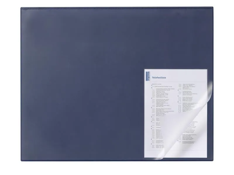 DURABLE Schreibunterlage 65 x 50 cm mit Kantenschutz