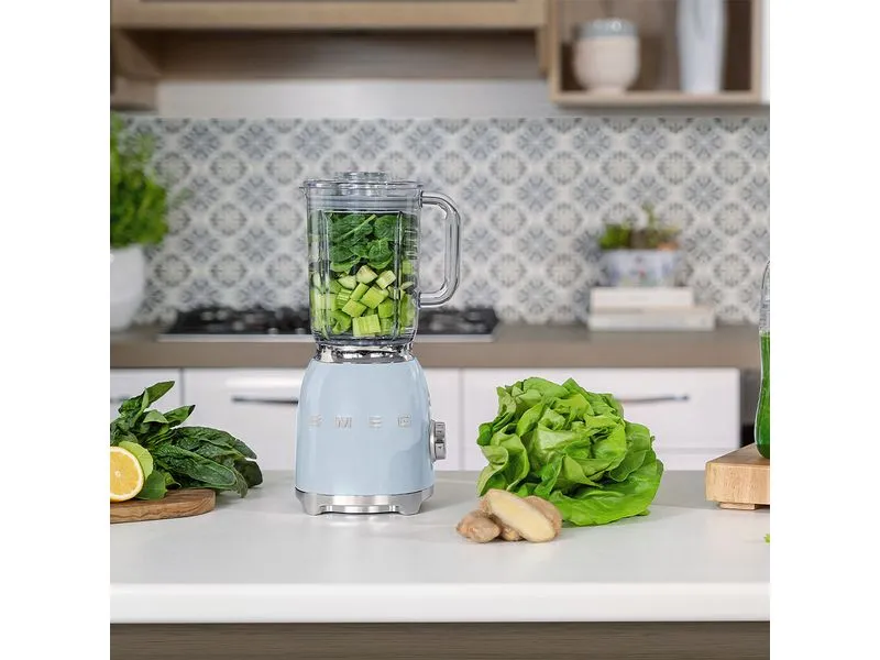 SMEG Standmixer 50's Style BLF03PBEU Blau