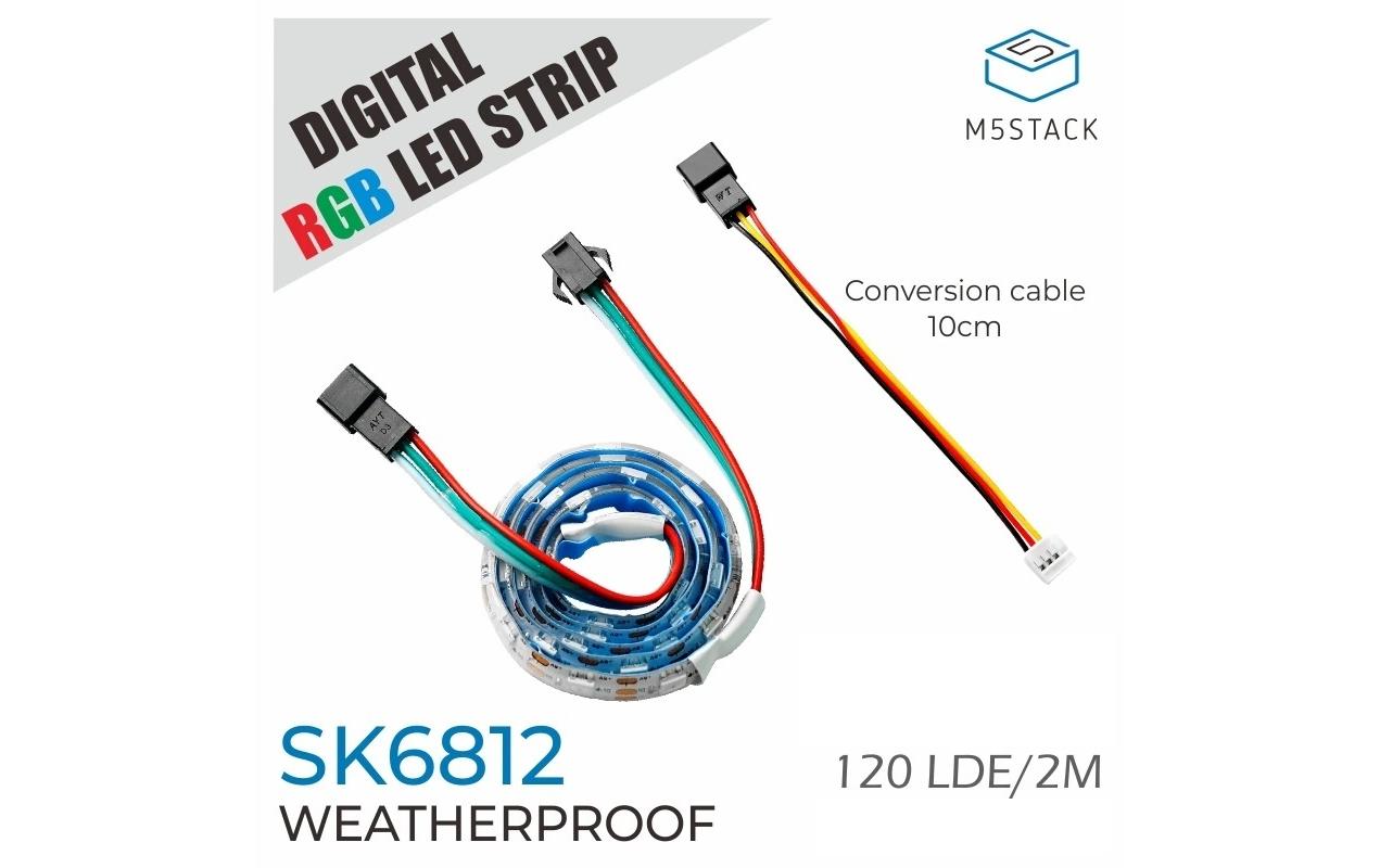 M5Stack LED Stripe Digitale RGB LED Streife SK6812 2 m