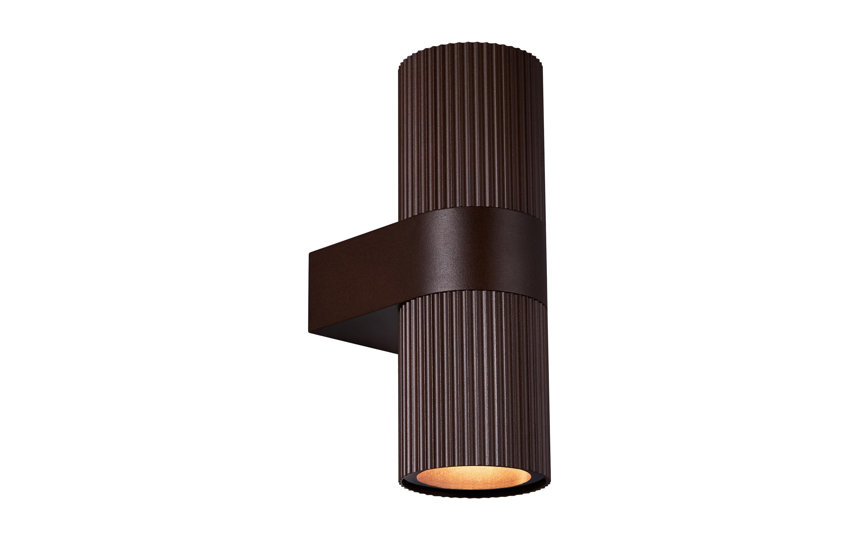 Nordlux Wandleuchte Kyklop Ripple GU10, IP54, 230 V, Rost