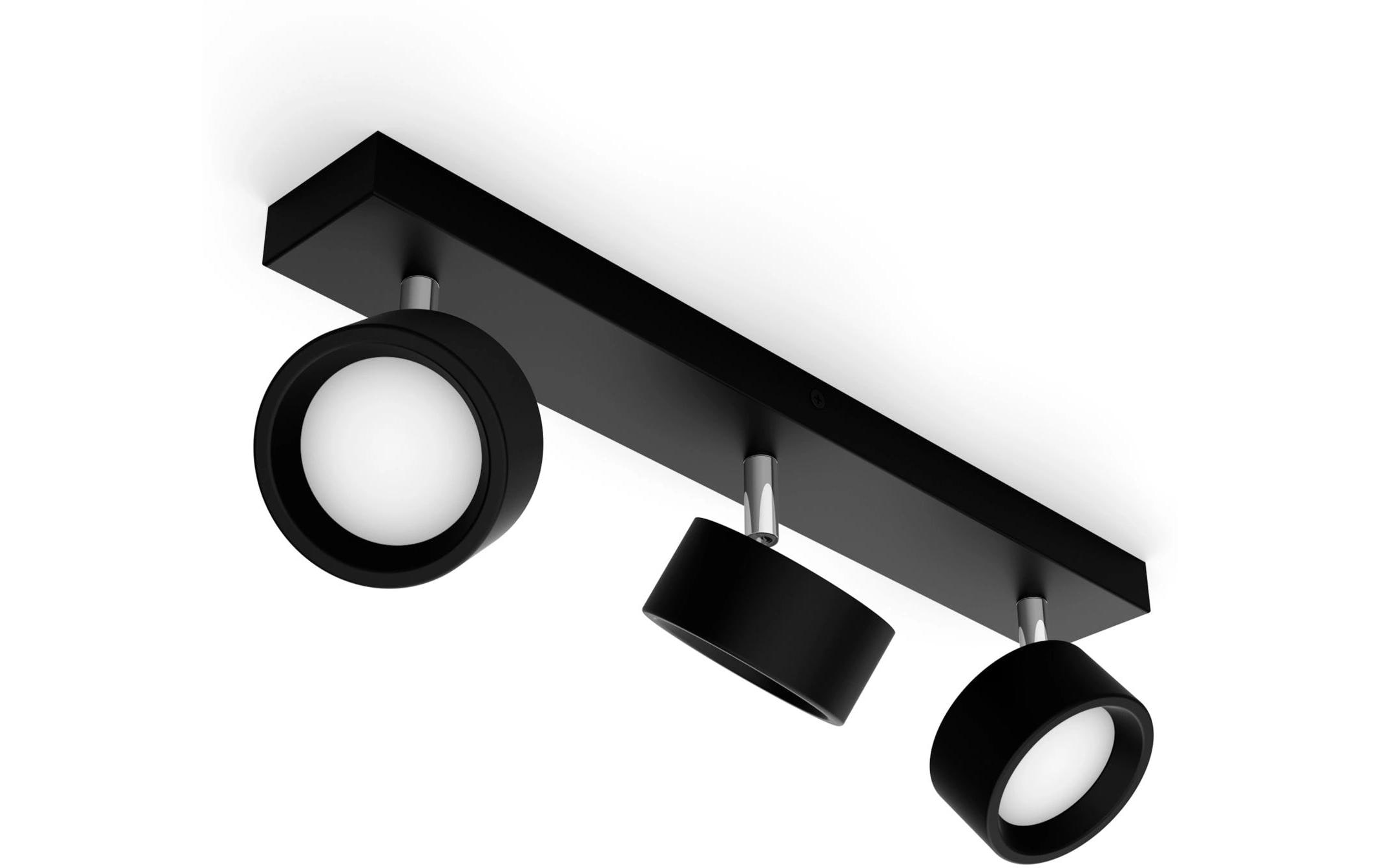 Philips Aufbauspot Bracia 3 x 5.5W 2700K Schwarz Philips Aufbauspot Bracia 3 x 5.5W 2700K Schwarz