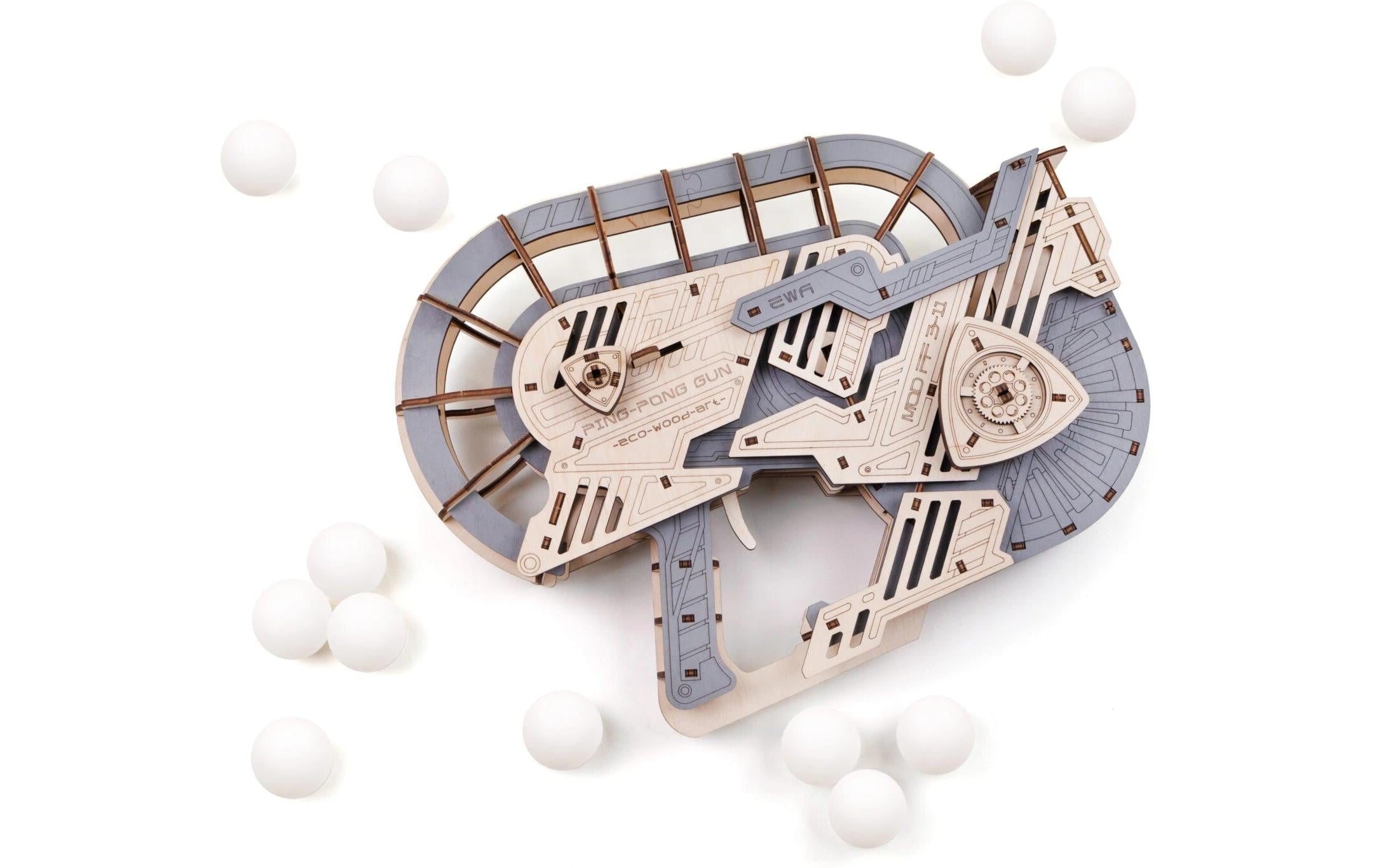 Eco-Wood-Art Bausatz PING-PONG Gun Eco-Wood-Art Bausatz PING-PONG Gun