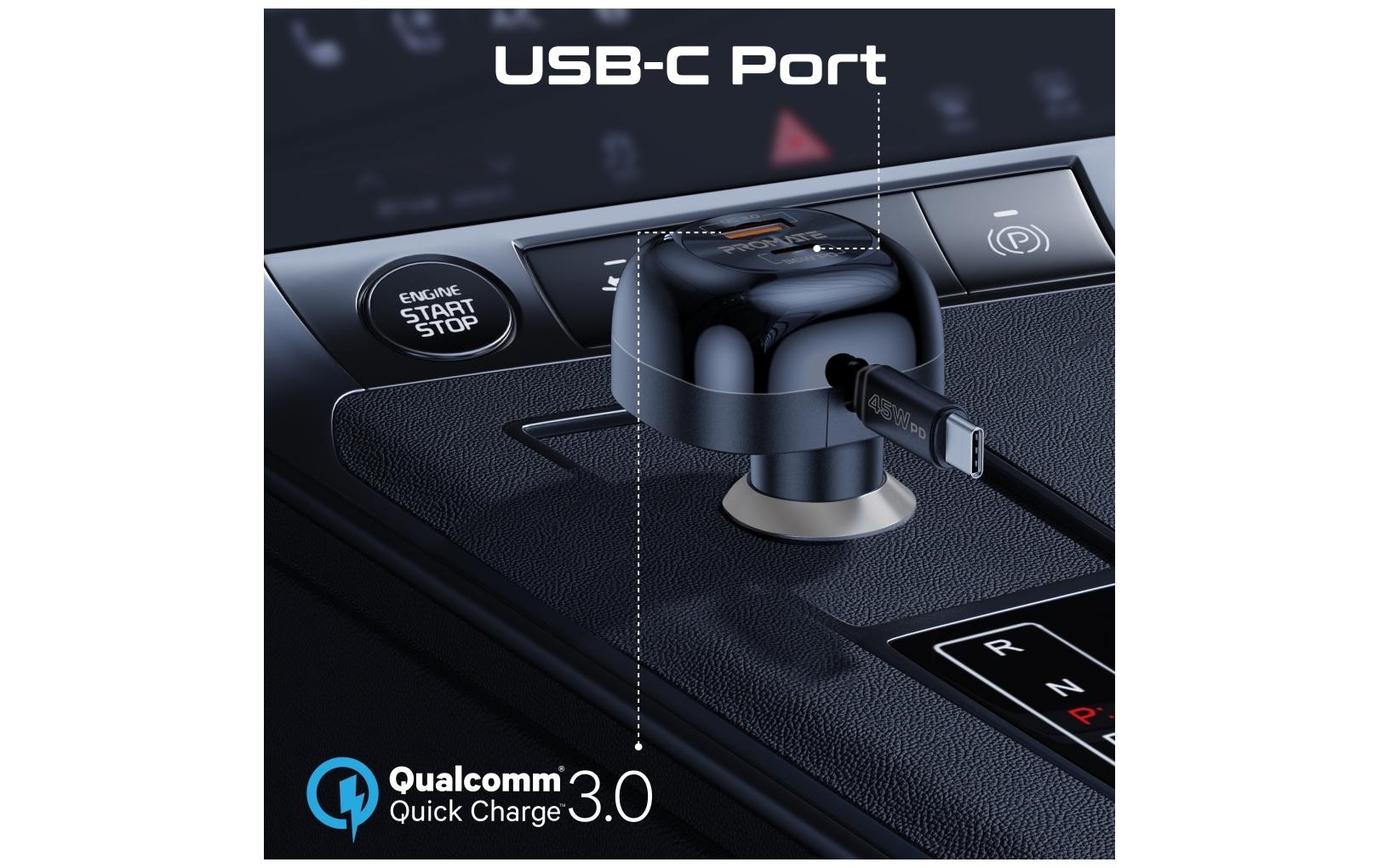 Promate Autoladegerät PowerDrive-RC65