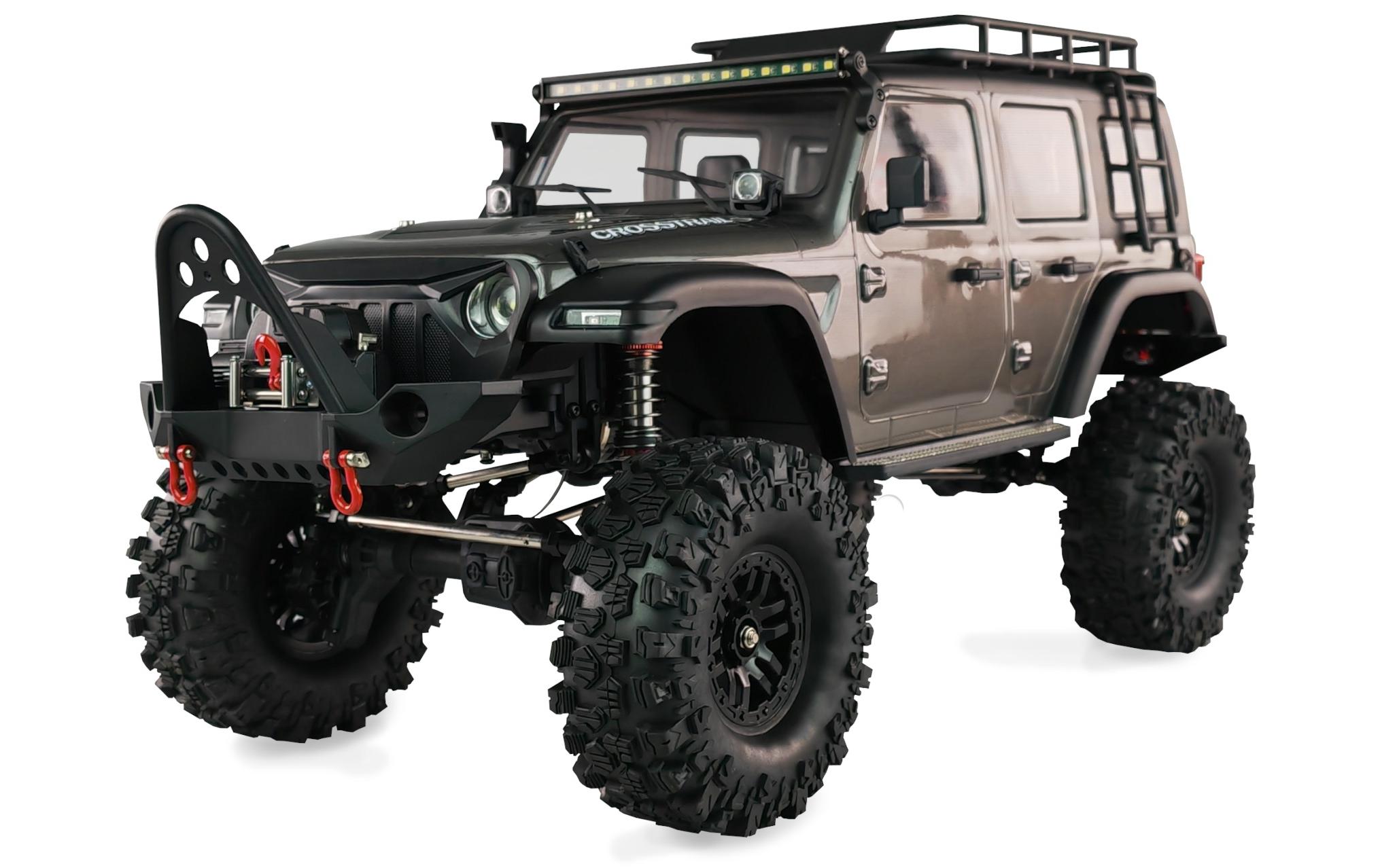 Amewi Scale Crawler AMXRock CT10 Crosstrail Anthrazit, ARTR, 1:10