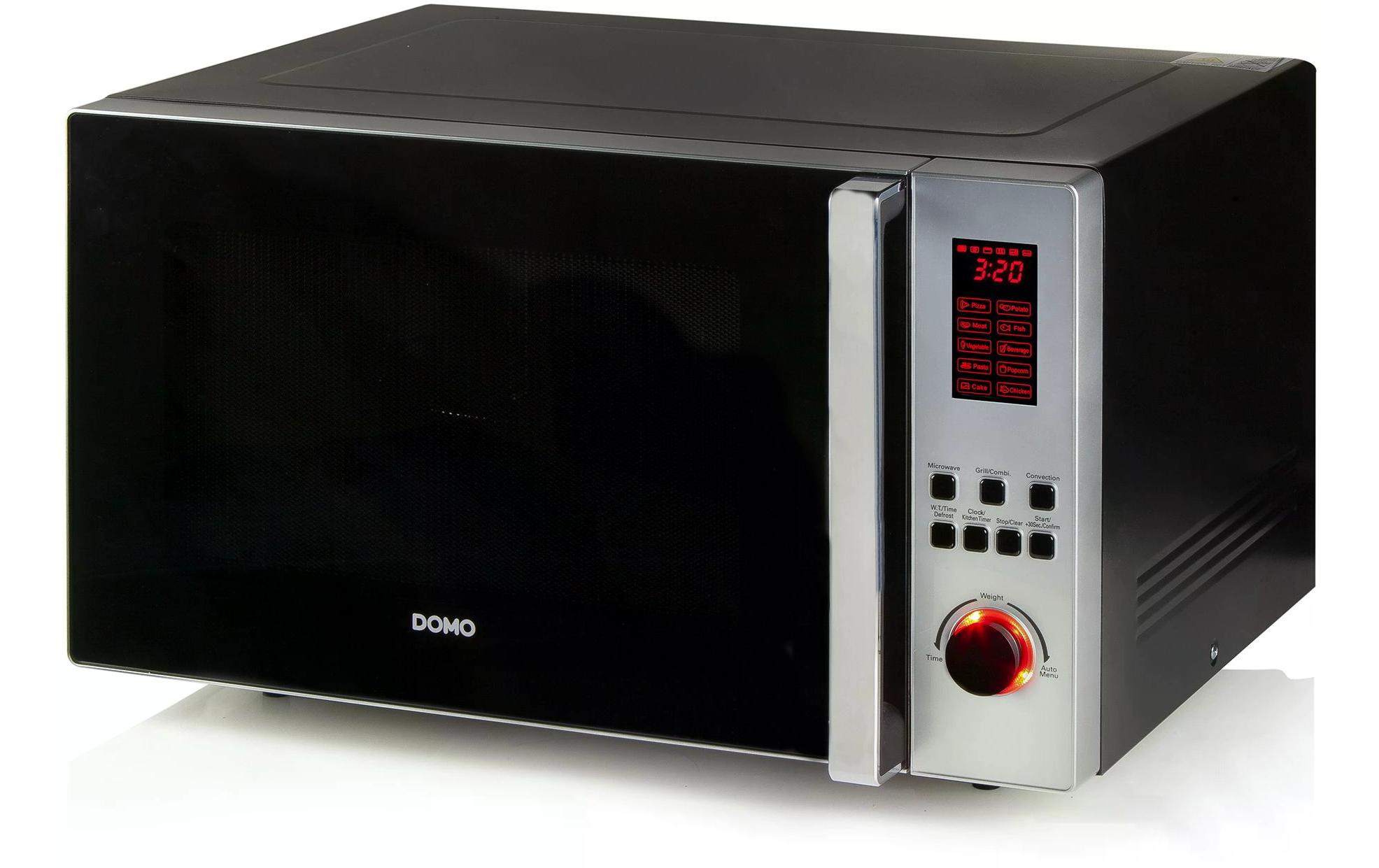 Domo Mikrowelle mit Grill DO24201C Schwarz Domo Mikrowelle mit Grill DO24201C Schwarz