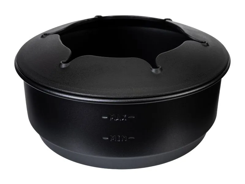 FURBER Fondue-Set Alpy 9 Teile, Schwarz/Weiss FURBER Fondue-Set Alpy 9 Teile, Schwarz/Weiss