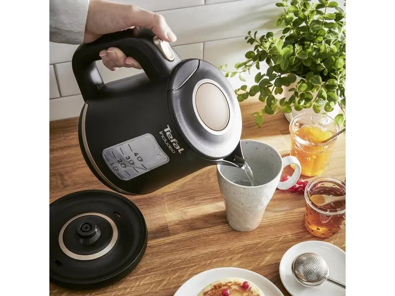 Tefal Wasserkocher Includeo KI5338 1 l, Schwarz Tefal Wasserkocher Includeo KI5338 1 l, Schwarz