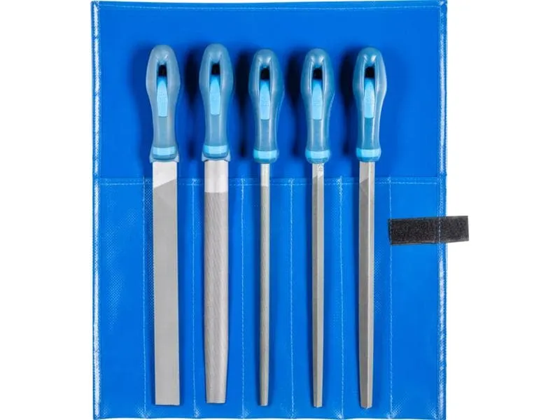 Pferd Werkstattfeilen-Set WR 5-tlg. 250 mm Hieb 2