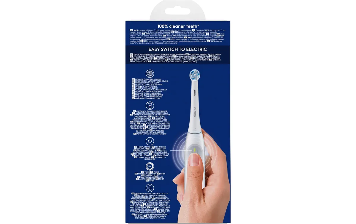 Oral-B Elektrische Zahnbürste iO Easy Clean Simple White