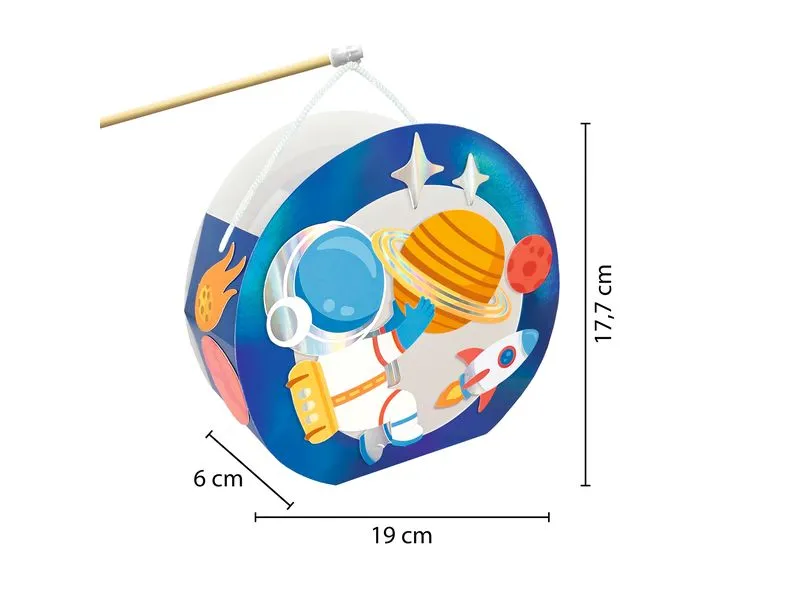 URSUS Laternen-Bastelset Astronaut
