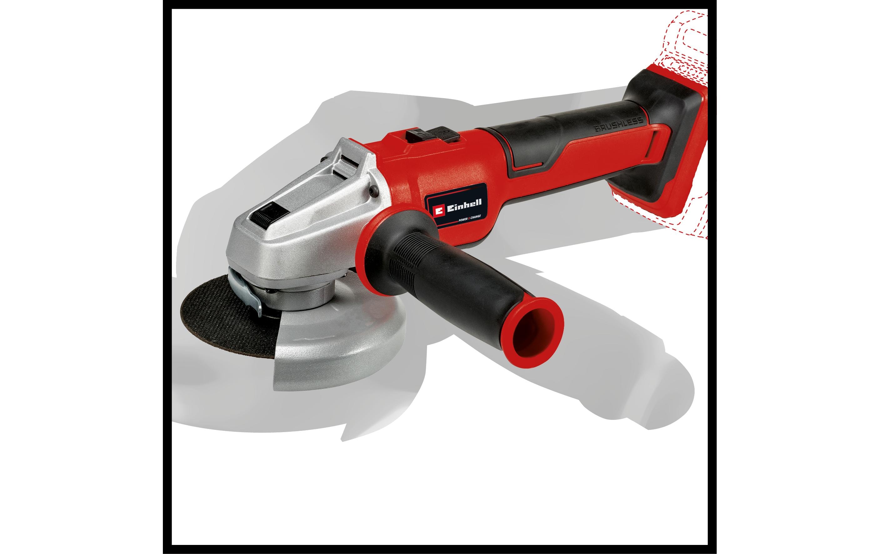 Einhell Professional Akku-Winkelschleifer AXXIO 18/125 Q Solo