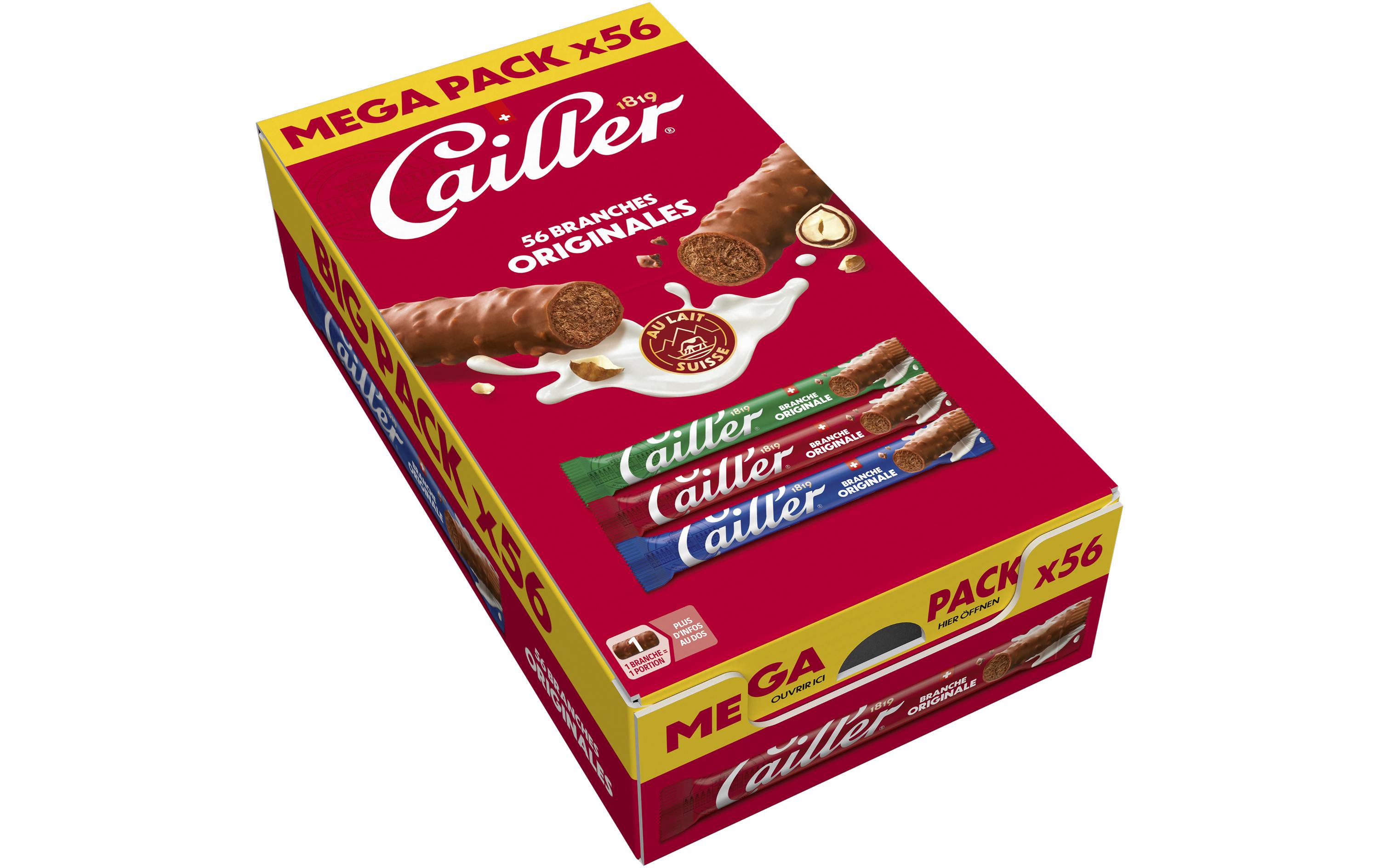 Cailler Schokoladenriegel Branches Originale 56 x 23 g