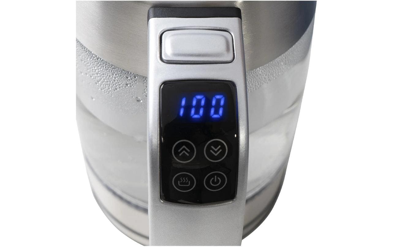 Berger Lanz Wasserkocher 1.7 l, Transparent/Silber
